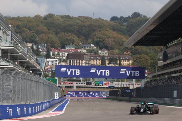 Motorsports FIA Formula One World Championship 2020, Grand Prix of Russia, 44 Lewis Hamilton GBR, Mercedes AMG Petronas Formula One Team, Sochi Russia
