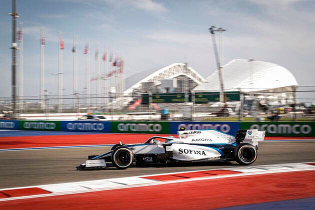 Motorsports FIA Formula One World Championship 2020, Grand Prix of Russia, 6 Nicholas Latifi CAN, Williams Racing, Sochi Russia