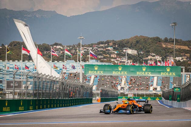 Motorsports FIA Formula One World Championship 2020, Grand Prix of Russia, 4 Lando Norris GBR, McLaren F1 Team, Sochi Russia