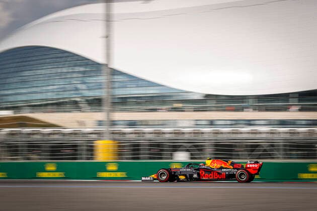 Motorsports FIA Formula One World Championship 2020, Grand Prix of Russia, 23 Alexander Albon THA, Aston Martin Red Bull Racing, Sochi Russia