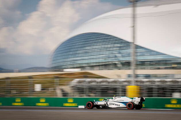 Motorsports FIA Formula One World Championship 2020, Grand Prix of Russia, 6 Nicholas Latifi CAN, Williams Racing, Sochi Russia