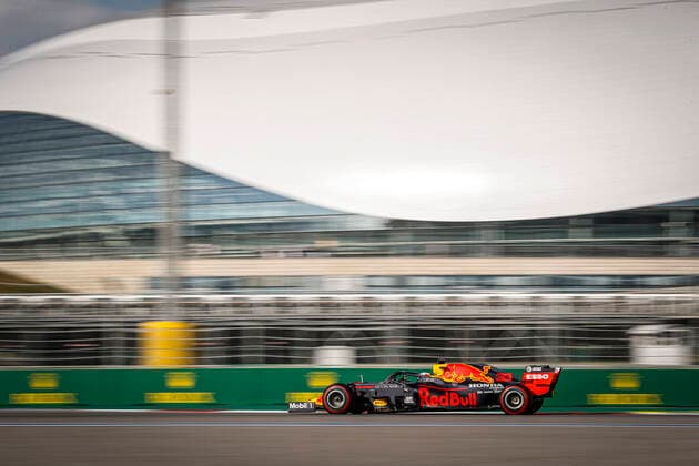 Motorsports FIA Formula One World Championship 2020, Grand Prix of Russia, 33 Max Verstappen NLD, Aston Martin Red Bull Racing, Sochi Russia