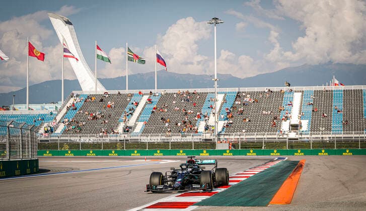 Motorsports FIA Formula One World Championship 2020, Grand Prix of Russia, 44 Lewis Hamilton GBR, Mercedes AMG Petronas Formula One Team, Sochi Russia
