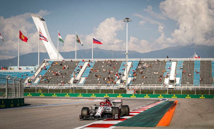Motorsports FIA Formula One World Championship 2020, Grand Prix of Russia, 7 Kimi Raikkonen FIN, Alfa Romeo Racing ORLEN , Sochi Russia