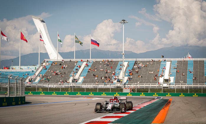 Motorsports FIA Formula One World Championship 2020, Grand Prix of Russia, 99 Antonio Giovinazzi ITA, Alfa Romeo Racing ORLEN , Sochi Russia