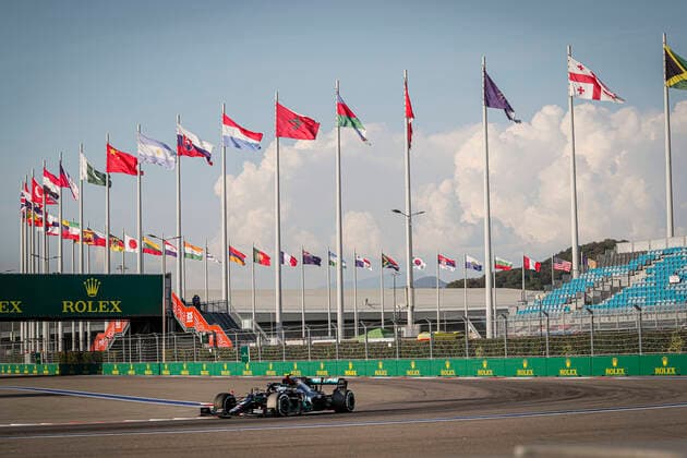 Motorsports FIA Formula One World Championship 2020, Grand Prix of Russia, 77 Valtteri Bottas FIN, Mercedes AMG Petronas Formula One Team, Sochi Russia