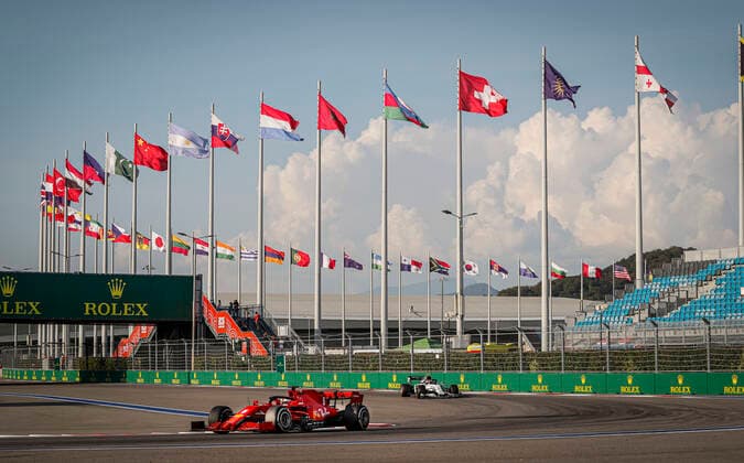 Motorsports FIA Formula One World Championship 2020, Grand Prix of Russia, 5 Sebastian Vettel GER, Scuderia Ferrari Mission Winnow , Sochi Russia