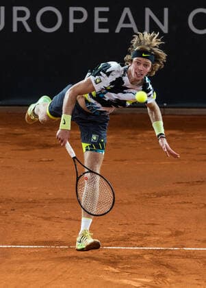 Hamburg European Open 2020 26 09 2020, tennis facility at the Rothenbaum, Hamburg Andrey Rublev RUS Â