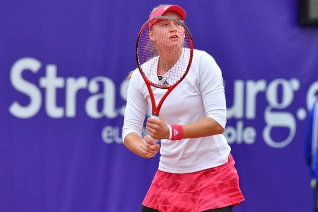Tennis - Internationaux de Strasbourg 2020 - Svitolina Ukraine bat Elena Rybakina Kazakstan - - 26 09 2020 TENNIS : Internationaux de Strasbourg 2020 -France - 26 09 2020 ChrysleneCaillaud Panoramic 