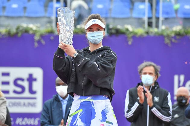 Tennis - Internationaux de Strasbourg 2020 - Svitolina Ukraine bat Elena Rybakina Kazakstan - - 26 09 2020 TENNIS : Internationaux de Strasbourg 2020 -France - 26 09 2020 ChrysleneCaillaud Panoramic 