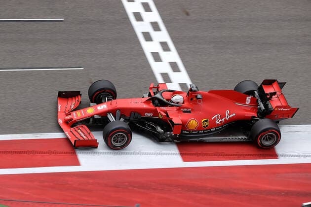 FORMULA 1 VTB RUSSIAN GRAND PRIX 2020 26 09 2020, Sochi Autodrom, Sochi, FORMULA 1 VTB RUSSIAN GRAND PRIX 2020 , in the picture Sebastian Vettel GER 5 , Scuderia Ferrari nordphotoxBratic nph00250