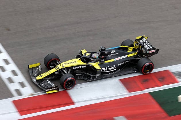 FORMULA 1 VTB RUSSIAN GRAND PRIX 2020 26 09 2020, Sochi Autodrom, Sochi, FORMULA 1 VTB RUSSIAN GRAND PRIX 2020 , in the picture Daniel Ricciardo AUS 3 , Renault DP World F1 Team nordphotoxBratic nph00250