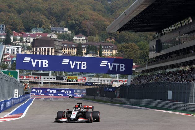 FORMULA 1 VTB RUSSIAN GRAND PRIX 2020 26 09 2020, Sochi Autodrom, Sochi, FORMULA 1 VTB RUSSIAN GRAND PRIX 2020 , in the picture Romain Grosjean FRA 8 , Haas F1 Team nordphotoxBratic nph00250