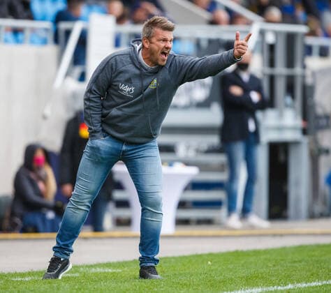 Lukas Kwasniok Coach 1 FC Saarbrücken on the sidelines, 1 FC Saarbruecken vs FC Hansa Rostock, football, 3 Bundesliga, 26 09 2020 1 FC Saarbruecken vs FC Hansa Rostock, football, 3 Bundesliga, 26 09 2020 Copyright: xNeisx Eibner-Pressefotox EP_ans