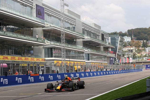 FORMULA 1 VTB RUSSIAN GRAND PRIX 2020 26 09 2020, Sochi Autodrom, Sochi, FORMULA 1 VTB RUSSIAN GRAND PRIX 2020 , in the picture Alexander Albon GBR 23 , Aston Martin Red Bull Racing nordphotoxBratic nph00250