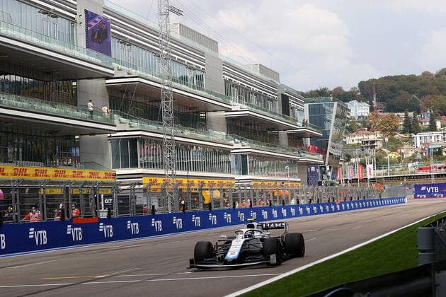 FORMULA 1 VTB RUSSIAN GRAND PRIX 2020 26 09 2020, Sochi Autodrom, Sochi, FORMULA 1 VTB RUSSIAN GRAND PRIX 2020 , in the picture Nicholas Latifi CAN 6 , Rokit Williams Racing nordphotoxBratic nph00250
