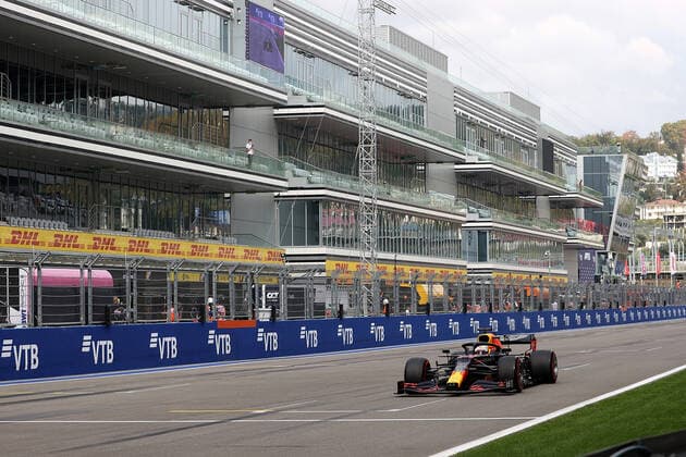 FORMULA 1 VTB RUSSIAN GRAND PRIX 2020 26 09 2020, Sochi Autodrom, Sochi, FORMULA 1 VTB RUSSIAN GRAND PRIX 2020 , in the picture Max Verstappen NEL 33 , Aston Martin Red Bull Racing nordphotoxBratic nph00250