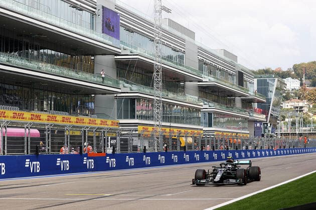 FORMULA 1 VTB RUSSIAN GRAND PRIX 2020 26 09 2020, Sochi Autodrom, Sochi, FORMULA 1 VTB RUSSIAN GRAND PRIX 2020 , in the picture Valtteri Bottas FIN 77 , Mercedes AMG Petronas F1 Team nordphotoxBratic nph00250