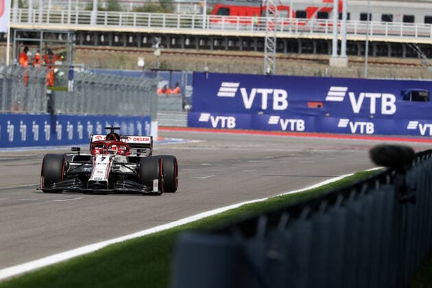 FORMULA 1 VTB RUSSIAN GRAND PRIX 2020 26 09 2020, Sochi Autodrom, Sochi, FORMULA 1 VTB RUSSIAN GRAND PRIX 2020 , in the picture Kimi Raikkonen FIN 7 , Alfa Romeo Racing ORLEN nordphotoxBratic nph00250
