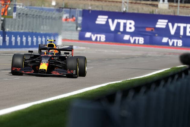 FORMULA 1 VTB RUSSIAN GRAND PRIX 2020 26 09 2020, Sochi Autodrom, Sochi, FORMULA 1 VTB RUSSIAN GRAND PRIX 2020 , in the picture Alexander Albon GBR 23 , Aston Martin Red Bull Racing nordphotoxBratic nph00250
