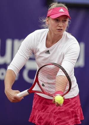 Elena Rybakina (KAZ) vs Elina Svitolina (UKR) The final match of the WTA, Tennis Damen international open tennis tournament of Strasbourg, eastern France, on September 26 , 2020. TENNIS : Open de Strasbourg - finale _ 26 09 2020 ElyxandroCEGARRA PANORAMIC 
