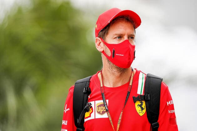 FORMULA 1 VTB RUSSIAN GRAND PRIX 2020 26 09 2020, Sochi Autodrom, Sochi, FORMULA 1 VTB RUSSIAN GRAND PRIX 2020 , in the picture Sebastian Vettel GER 5 , Scuderia Ferrari nordphotoxBratic nph00250