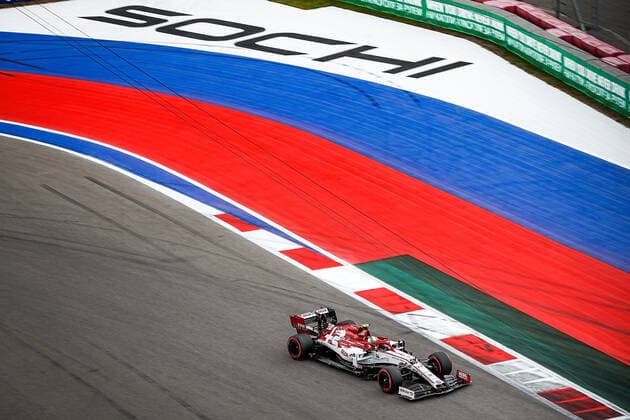 FORMULA 1 VTB RUSSIAN GRAND PRIX 2020 26 09 2020, Sochi Autodrom, Sochi, FORMULA 1 VTB RUSSIAN GRAND PRIX 2020 , in the picture Antonio Giovinazzi ITA 99 , Alfa Romeo Racing ORLEN nordphotoxBratic nph00250