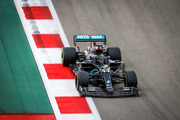 FORMULA 1 VTB RUSSIAN GRAND PRIX 2020 26 09 2020, Sochi Autodrom, Sochi, FORMULA 1 VTB RUSSIAN GRAND PRIX 2020 , in the picture Lewis Hamilton GB 44 , Mercedes AMG Petronas F1 Team nordphotoxBratic nph00250