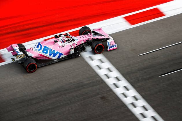 FORMULA 1 VTB RUSSIAN GRAND PRIX 2020 26 09 2020, Sochi Autodrom, Sochi, FORMULA 1 VTB RUSSIAN GRAND PRIX 2020 , in the picture Sergio Perez MEX 11 , BWT Racing Point F1 Team nordphotoxBratic nph00250