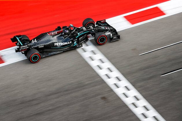 FORMULA 1 VTB RUSSIAN GRAND PRIX 2020 26 09 2020, Sochi Autodrom, Sochi, FORMULA 1 VTB RUSSIAN GRAND PRIX 2020 , in the picture Lewis Hamilton GB 44 , Mercedes AMG Petronas F1 Team nordphotoxBratic nph00250