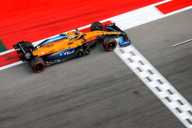 FORMULA 1 VTB RUSSIAN GRAND PRIX 2020 26 09 2020, Sochi Autodrom, Sochi, FORMULA 1 VTB RUSSIAN GRAND PRIX 2020 , in the picture Lando Norris GBR 4 , McLaren F1 Team nordphotoxBratic nph00250