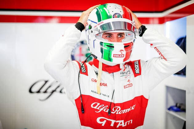 FORMULA 1 VTB RUSSIAN GRAND PRIX 2020 26 09 2020, Sochi Autodrom, Sochi, FORMULA 1 VTB RUSSIAN GRAND PRIX 2020 , in the picture Antonio Giovinazzi ITA 99 , Alfa Romeo Racing ORLEN nordphotoxBratic nph00250