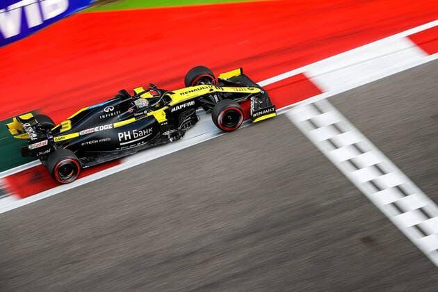FORMULA 1 VTB RUSSIAN GRAND PRIX 2020 26 09 2020, Sochi Autodrom, Sochi, FORMULA 1 VTB RUSSIAN GRAND PRIX 2020 , in the picture Daniel Ricciardo AUS 3 , Renault DP World F1 Team nordphotoxBratic nph00250
