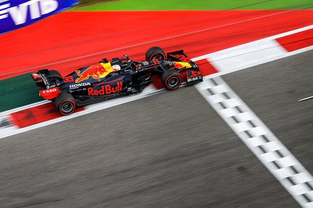 FORMULA 1 VTB RUSSIAN GRAND PRIX 2020 26 09 2020, Sochi Autodrom, Sochi, FORMULA 1 VTB RUSSIAN GRAND PRIX 2020 , in the picture Max Verstappen NEL 33 , Aston Martin Red Bull Racing nordphotoxBratic nph00250
