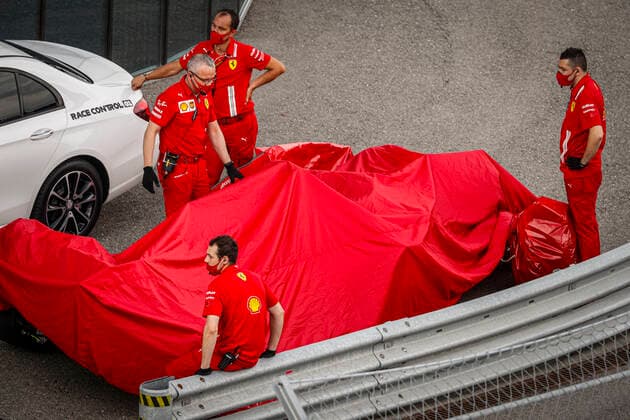 VETTEL Sebastian (ger), Scuderia Ferrari SF1000, portrait during the Formula 1 VTB Russian Grand Prix 2020, from September 25 to 27, 2020 on the Sochi Autodrom, in Sochi, Russia - FORMULE 1 : Grand prix de Russie - 26 09 2020 DPPI PANORAMIC  00120022__LF12187