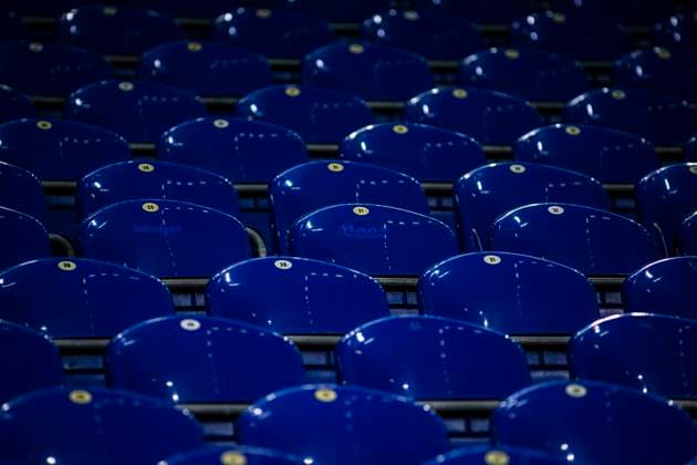 GER, FBL, FC Schalke 04 vs SV Werder Bremen 26 09 2020, VELTINS Arena , Gelsenkirchen, GER, FBL, FC Schalke 04 vs SV Werder Bremen, in the picture no fans are allowed empty ranks due to the high corona infection rate in Gelsenkirchen, nordphotox xRauch nph00251