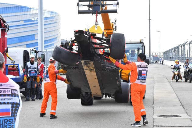 Motorsports FIA Formula One World Championship 2020, Grand Prix of Russia, 5 Sebastian Vettel GER, Scuderia Ferrari Mission Winnow , Sochi Russia