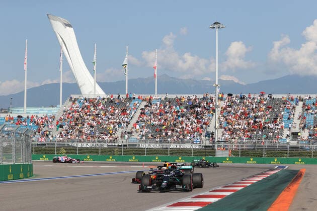 Motorsports FIA Formula One World Championship 2020, Grand Prix of Russia, 44 Lewis Hamilton GBR, Mercedes AMG Petronas Formula One Team, Sochi Russia