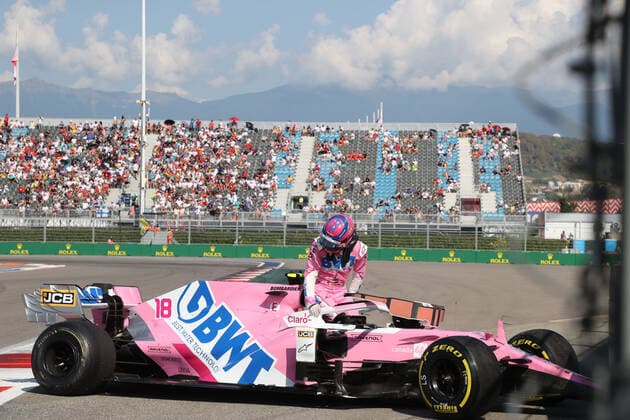 Motorsports FIA Formula One World Championship 2020, Grand Prix of Russia, 18 Lance Stroll CAN, BWT Racing Point F1 Team, Sochi Russia