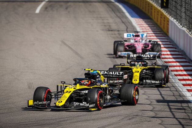 Motorsports FIA Formula One World Championship 2020, Grand Prix of Russia, 31 Esteban Ocon FRA, Renault DP World F1 Team , Sochi Russia