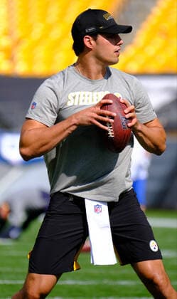 September 27th, 2020: Mason Rudolph 2 during the Pittsburgh Steelers vs Houston Texans at Heinz Field in Pittsburgh, PA. CSM Pittsburgh USA - ZUMAcp5_ 20200927_zaf_cp5_014 Copyright: xJasonxPohuskix