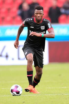TAPSOBA Team Bayer 04 Leverkusen DFL Football Bundesliga Season 2020 2021 Game Bayer 04 Leverkusen RB Leipzig 1 1 on September 26th in Leverkusen DFL REGULATIONS PROHIBIT ANY USE OF PHOTOGRAPHS as IMAGE SEQUENCES and or QUASI VIDEO