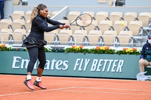 Internationaux de Tennis Roland Garros. Internationaux de France de tennis 2020. Roland-Garros. Serena Williams. 260577 2020-09-28 Paris  Copyright: xSergexArnalx xStarfacex 0105142877st