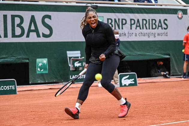 Internationaux de Tennis Roland Garros. Internationaux de France de tennis 2020. Roland-Garros. Serena Williams. 260577 2020-09-28 Paris  Copyright: xSergexArnalx xStarfacex 0105142882st