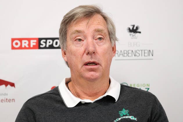 GOLF - Murhof Legends Week FROHNLEITEN,AUSTRIA,29.SEP.20 - GOLF - Murhof Legends Week, GC Murhof, press conference, PK, Pressekonferenz Image shows Barry Lane (ENG). GEPAxpictures xChristianxWalgram