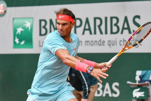 Internationaux de France de tennis 2020 a Roland-Garros. Rafael Nadal. 260657 2020-09-30  Copyright: xSergexArnalx xStarfacex 0105268900st