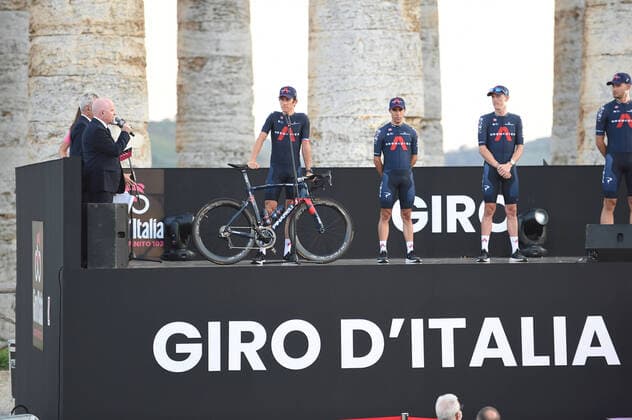 01-10-2020 Presentazione Squadre Giro D italia 2020; 2020, Team Ineos Grenadier; Geraint, Thomas; Segesta; 