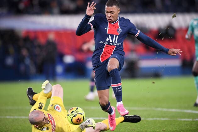 07 KYLIAN MBAPPE (PSG) FOOTBALL : Paris SG vs Angers - Ligue 1 Uber Eats - 02 10 2020 FEP Panoramic 