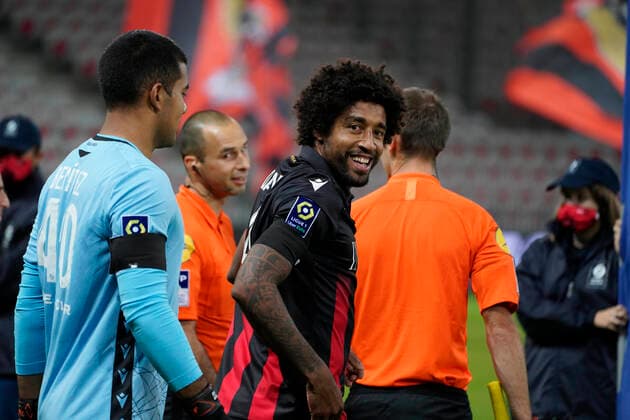 Dante (OGC Nice) FOOTBALL : OGC Nice vs Nantes - Nice - 03 10 2020 NorbertScanella PanoramiC 