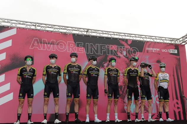 05-10-2020 Giro D italia; Tappa 03 Enna - Etna; 2020, Mitchelton - Scott; Meyer, Cameron; Enna; 